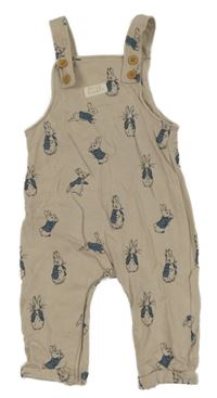Světlehnědé laclové tepláky s králíky - Peter Rabbit George