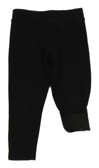 Černé zateplené legíny Primark