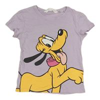 Lila tričko s Plutem H&M