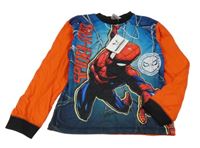 Nové - červeno-modré pyžamové triko se Spidermanem Marvel