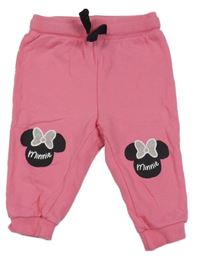 Růžové tepláky s Minnie Disney
