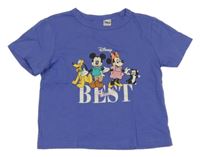 Fialové tričko s Minnie a kamarády Disney