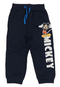 Tmavomodré tepláky s Mickeym Disney