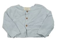 Světlemodrý propínací svetr Primark