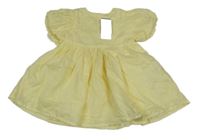 Nové - Světležluté šaty s madeirou Primark