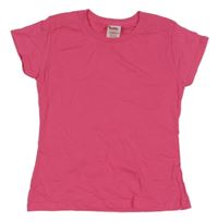 Fuchsiové tričko Fruit of the Loom