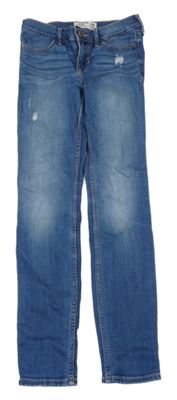 Nové - Modré super skinny rifle s prošoupáním Abercrombie&Fitch