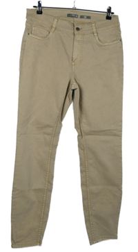 Dámské béžové skinny elastické rifle Laura Torelli 