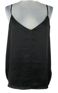 Nové - Dámský černý saténový top New Look 