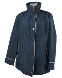 Dámská tmavomodrá šusťáková jarní bunda Miss Aless 