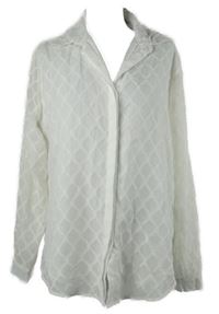 Dámská bílá vzorovaná halenka 