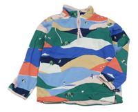 Barevná vzorovaná mikina se stromy Joules