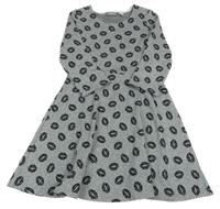 Šedé teplákové šaty se rty Pepperts