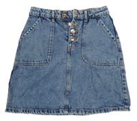 Modrá riflová sukně Denim Co.