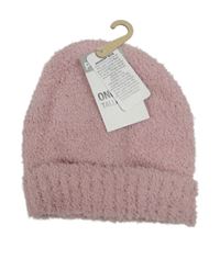 Světlerůžová žinylková čepice Pep&Co