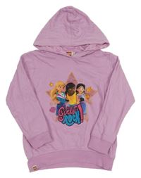 Světlerůžová mikina s kapucí - Lego Friends