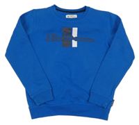Modrá mikina s logem Ben Sherman