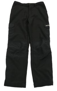 Černé softshellové kalhoty Regatta