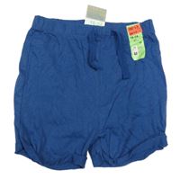 Nové - Tmavomodré bavlněné kraťasy Primark