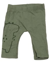 Khaki lehké tepláky s dinem George