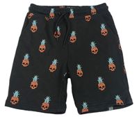 Antracitové teplákové kraťasy Primark