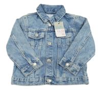 Nové - Světlemodrá riflová bunda Primark