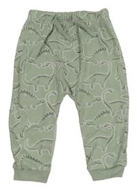 Zelenošedé tepláky s dinosaury Matalan