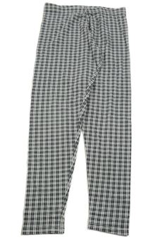 Antracitovo-bílé kostkované legíny Primark