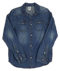 Modrá riflová košile H&M