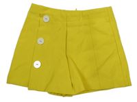 Žlutá skort sukně Zara 