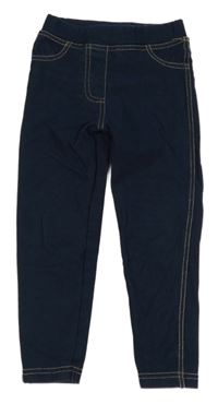 Tmavomodré legíny riflového vzhledu Everyday