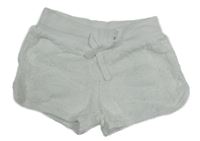 Bílé krajkové kraťasy Alive