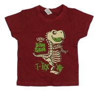 Vínové tričko s dinosaurem Roly 