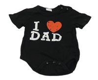 Černé body s nápisem 