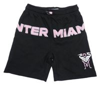 Černé fotbalové tepláky Inter Miami Zara