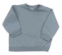 Šedomodrá mikina zn. H&M