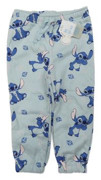 Nové - světlemodré tepláky se Stitchem PRIMARK
