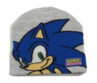 Světlešedá melírovaná čepice se Sonicem PRIMARK