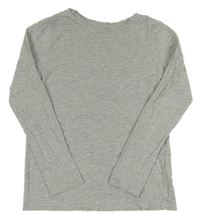 Šedé melírované triko H&M
