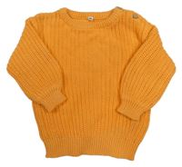 Oranžový svetr Zeeman