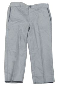 Světlemodré chino plátěné kalhoty Monsoon
