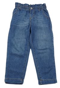 Tmavomodré slouchy rifle Denim Co.