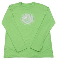 Zelené triko s potiskem 