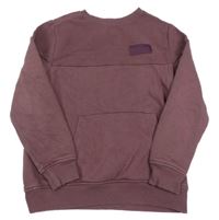 Vínová mikina s nášivkou George