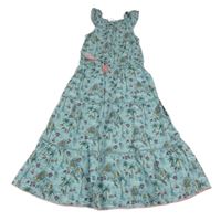 Světlemodré šaty s obrázky Fat Face