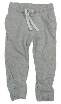 Šedé melírované tepláky Matalan