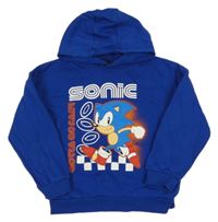 Tmavomodrá mikina se Sonicem a kapucí Primark