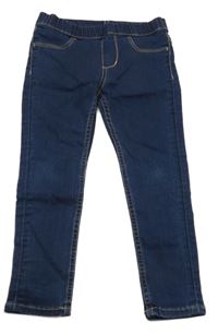 Tmavomodré džegíny H&M