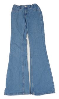 Světlemodré flare rifle H&M