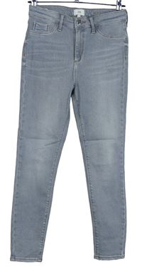 Dámské šedé skinny rifle River Island 